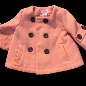 12 Month Girls Pea Coat